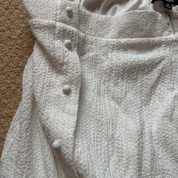 Lulu's White Midi Pencil Skirt - Picture 4 of 4